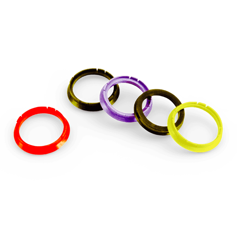 Multi‑Color Hub Centric Bore Adaptor Rings