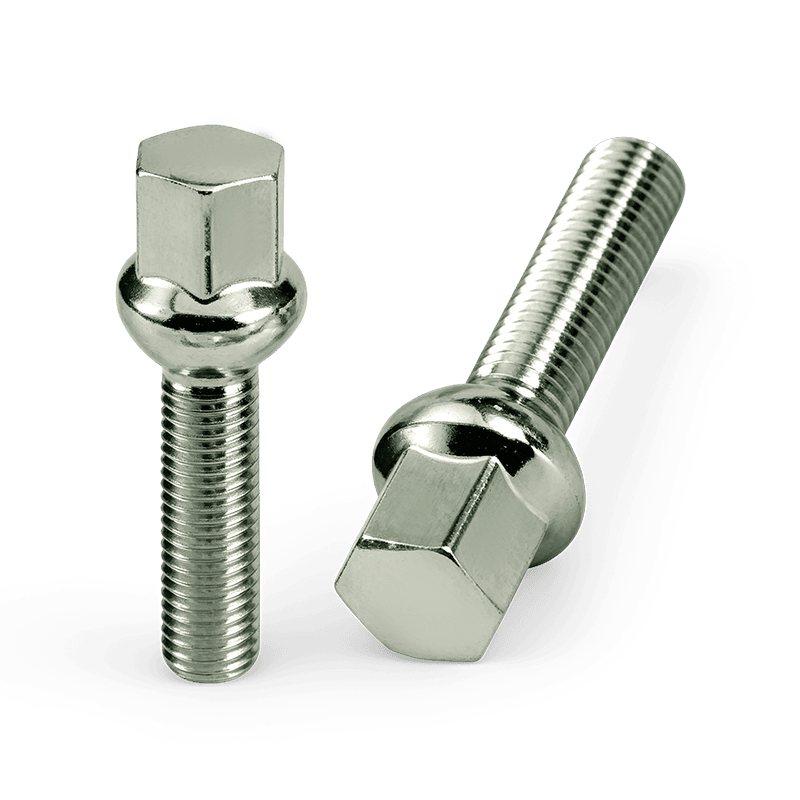 WF-B008 Galvanized Stable Cone‑Seat Wheel Hub Bolt
