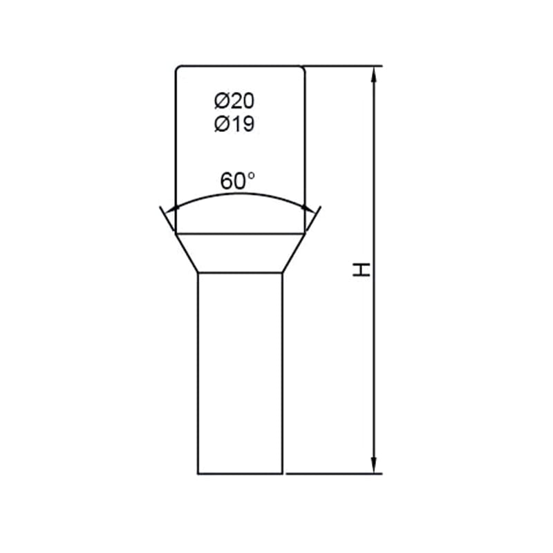 WF-B013 Inner Hex Alloy Wheel Lug Bolt For Car Modification
