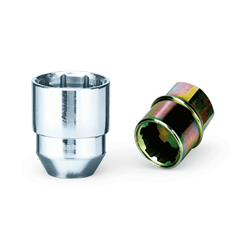 WF-LS015 Chrome Conical Seat Open‑End Wheel Lock Nuts