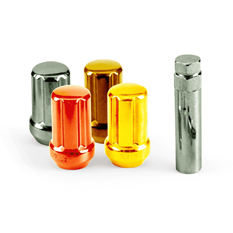 WF-LS024 Multi‑Color Anti‑Theft Closed End Lug Nuts