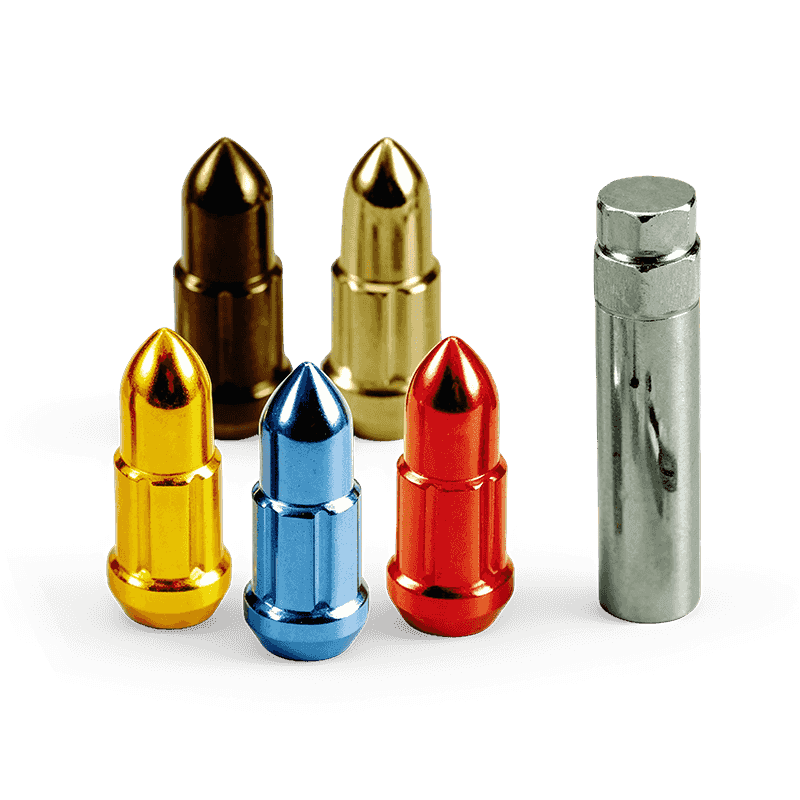 WF-LS025 Long Tuner Style Closed End Conical Seat Lug Nuts