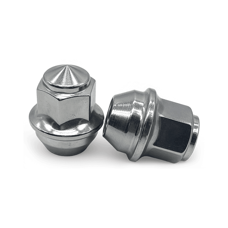 WF- N024M Bulge‑Style Closed End Dome Top Lug Nut