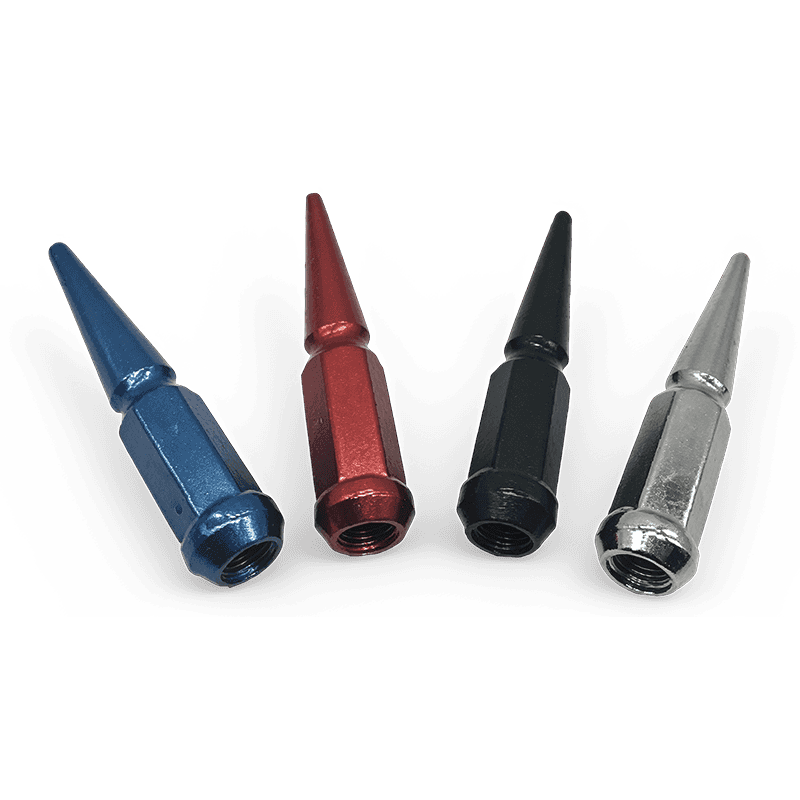 WF- N027 Spike Style Bulge Acorn Closed End Lug Nut