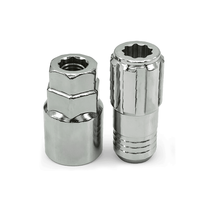 WF- N028B Spline Drive Bulge Acorn Locking Lug Nut