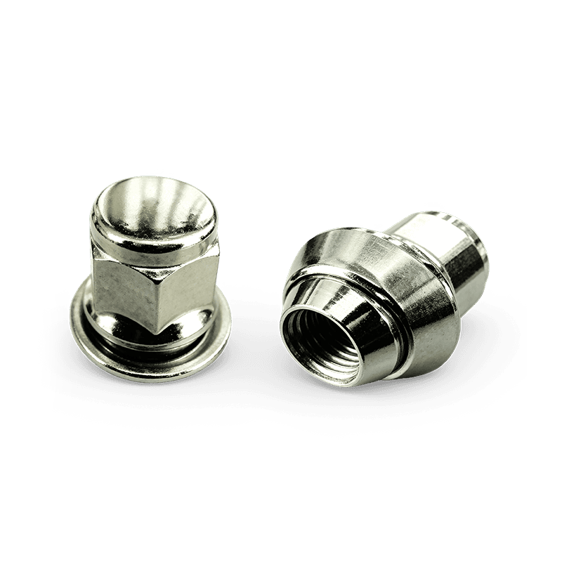 WF-N258 One‑Piece Flanged Dome PCD Lug Nut