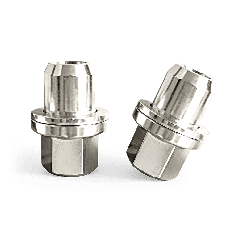 WF-N359 Chrome Wheel Lug Nut with Floating Washer