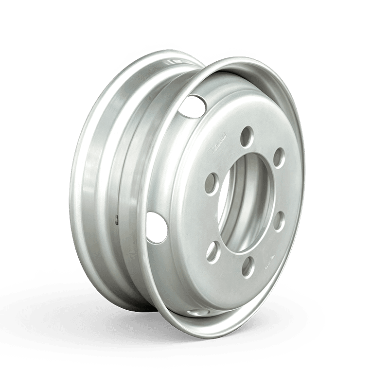 WF6006 Multiple PCD Options Heavy Load Steel Wheel