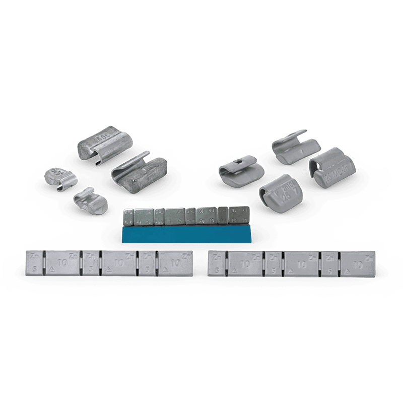 Zinc Clip‑on & Stick‑on Wheel Balancing Weights